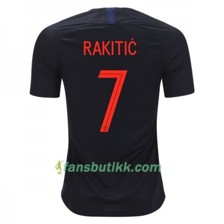 Fotball-VM 2018 Kroatia drakt Rakitic 7 Bortetrøye